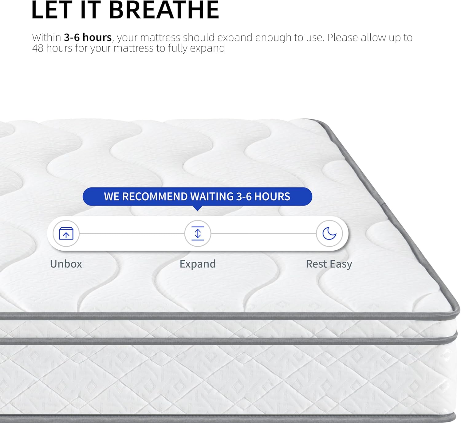 Softa Queen Size Mattress,10 Inch Hybrid Mattress in a Box with Gel Memory Foam,Individually Wrapped Pocket Coils Innerspring for Breathable and Durable Support, Made in USA, CertiPUR-US Certified