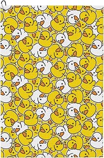 Duck Rubber Golf Towel for Golf Bags with Carabiner Clip 16 X 24 Inches Absorbent Microfiber Golf Towels for Men and Women Golf Accessories Golf Gifts for Men