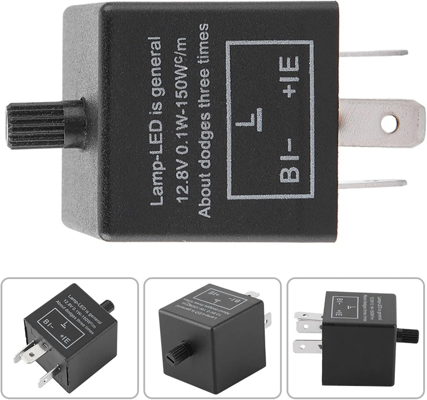 12V LED Flasher Relay Electronic LED Adjustable Flasher Relay for Car Turn Signal Light Blinker CF14 JL-02 to CF 14K