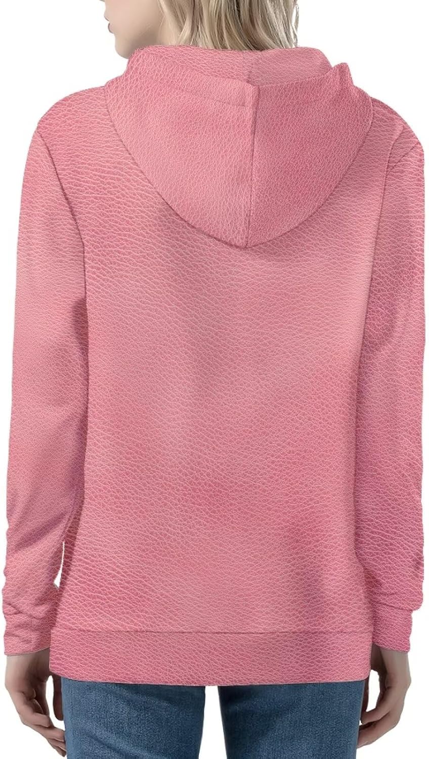 Amzbeauty Women's Zip Up Hoodies For Fall Winter Long Sleeve Drawstring Hooded Sweatshirt With Pockets