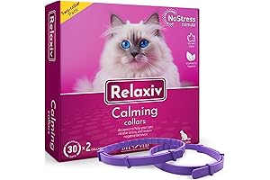Relaxivet Calming Collar for Cats: Natural Stress Relief with Pheromones