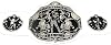 Undisputed Belts Football Championship Belt Custom Text Spike