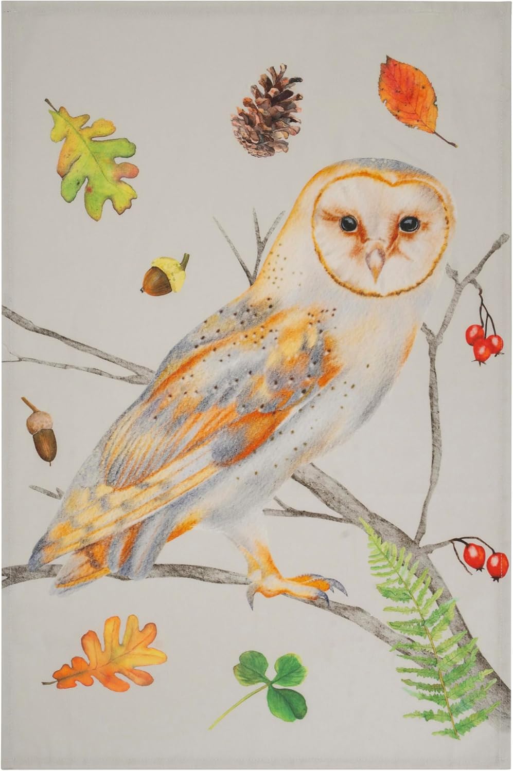 GOTS Organic Cotton Kitchen Towels, Set of 3 (18 x 28 in) | Printed Tea Towels & Dish Towels | Soft, Absorbent, Quick-Dry | Hanging Loop - Image 9