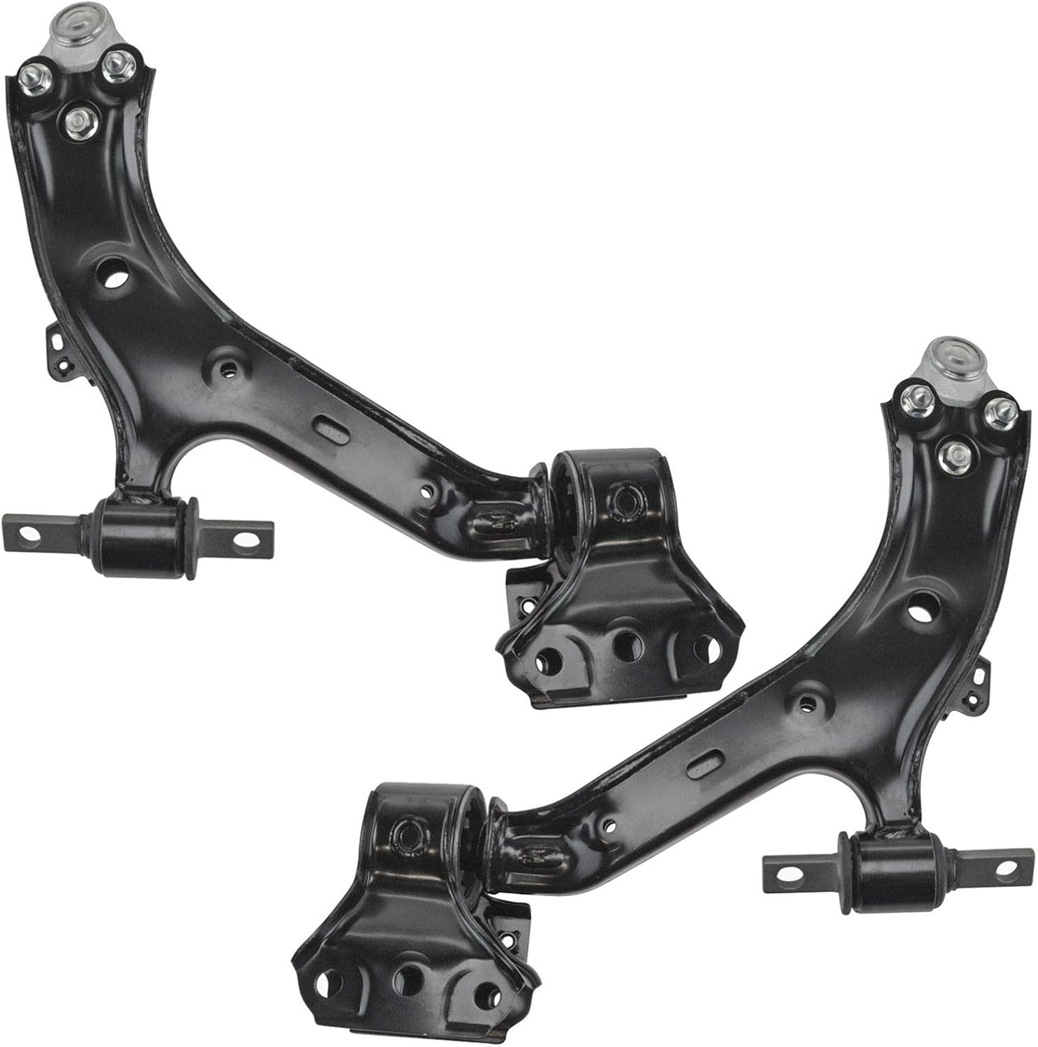 Front Lower Driver and Passenger Side Control Arm and Ball Joint Set 2 Piece Compatible with 2012-2014 Honda CR-V