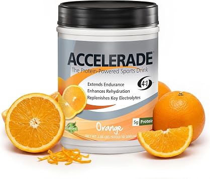 Accelerade PacificHealth Hydration Drink Mix, Orange, 30 Servings