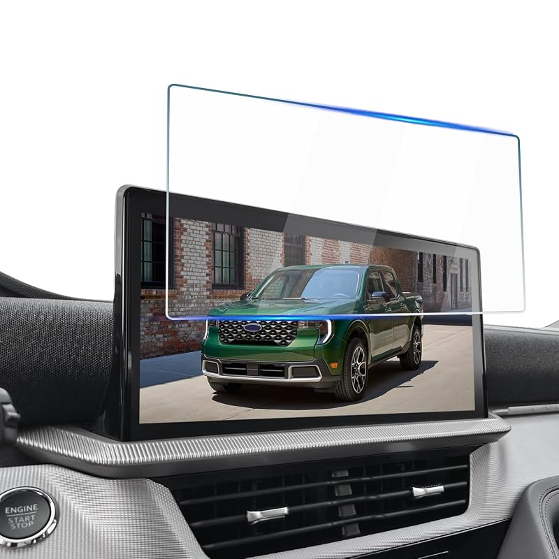Película Protetora de Vidro Temperado para Tela Ford Maverick 2025–2026 13,2 pol. KOOGEN Transparente