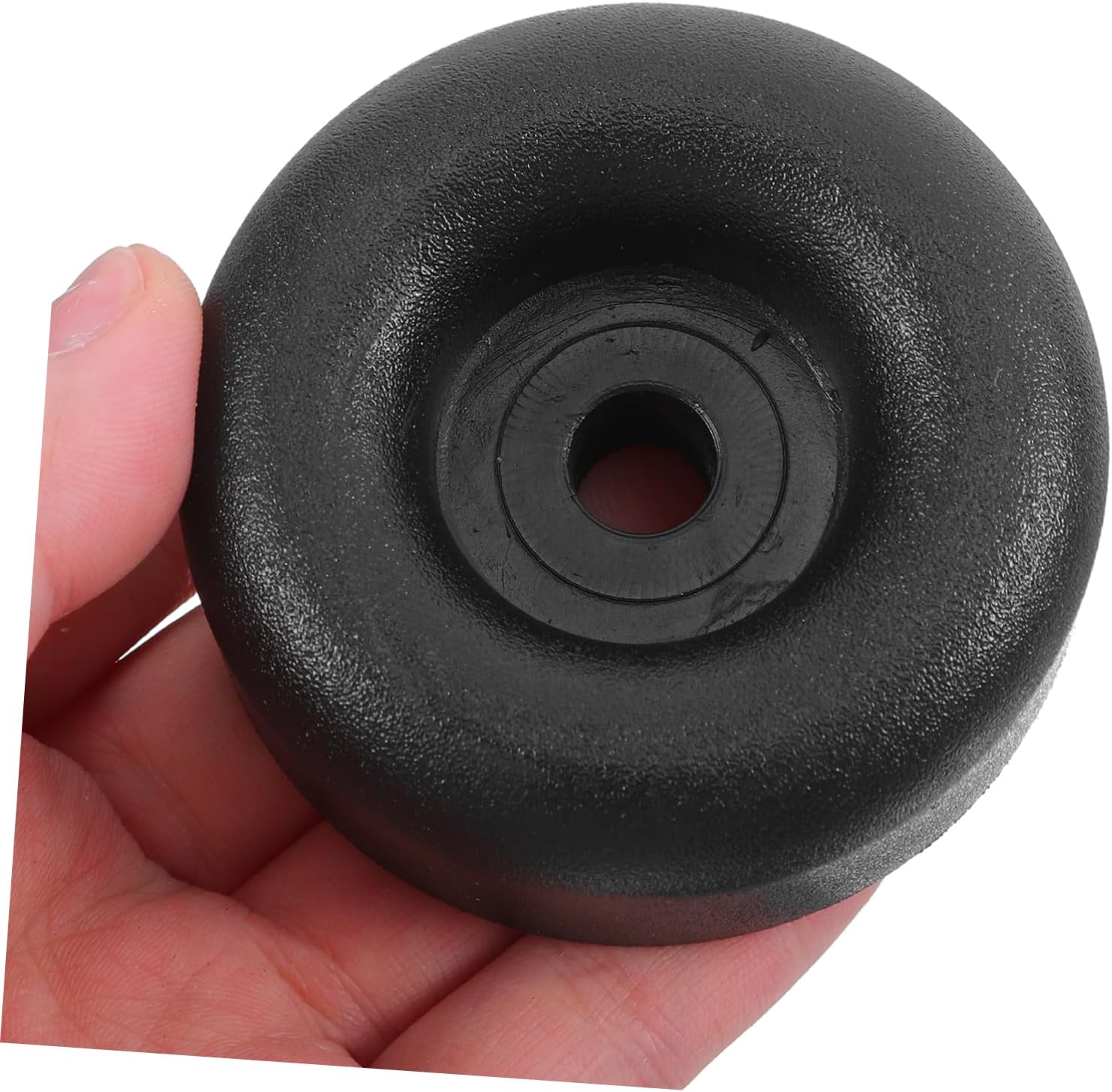 LIFKOME 4pcs Round Rubber Bumpers Anti-Vibration Foot Pads for Compressors Generators and Pressure Washers Noise Control Quick Installation Ground Damage Prevention
