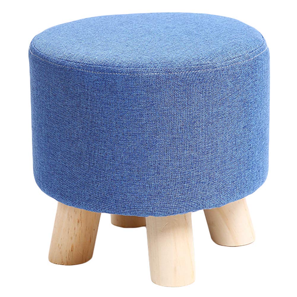 Pouf rembourré petit siège élégant et robuste pour soulager vos pieds au salon ou au bureau