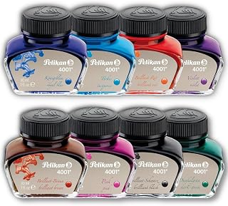 VIDRO DE TINTA PELIKAN 4001-30ML COR AZUL NEGRO