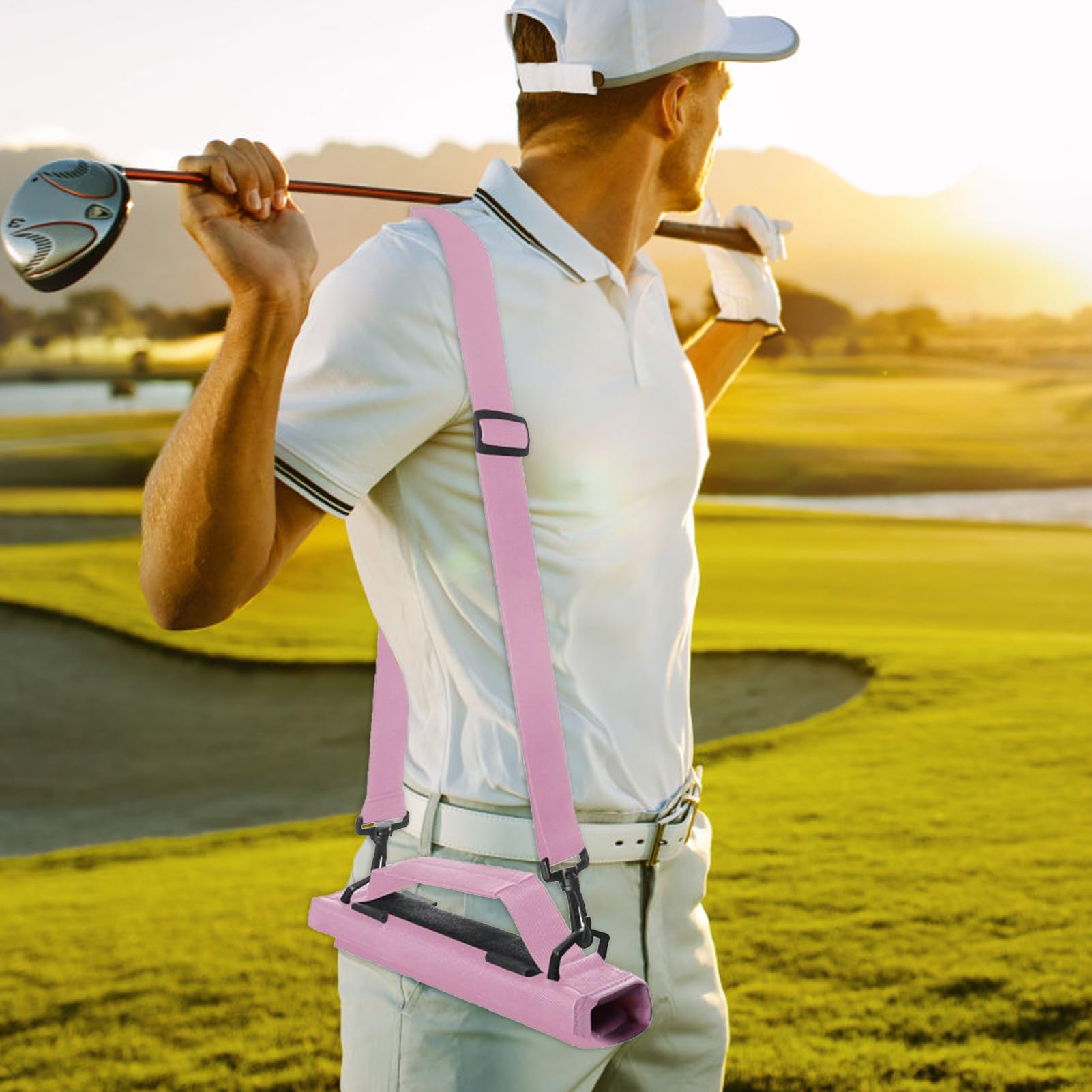 Bolsas De Golf Para Hombres | Bolsa De Transporte Mujer Para Equipos De Golf - Portátil Organizador Con Correa Hombro Ajustable Para Golfistas Hombres Mujeres
