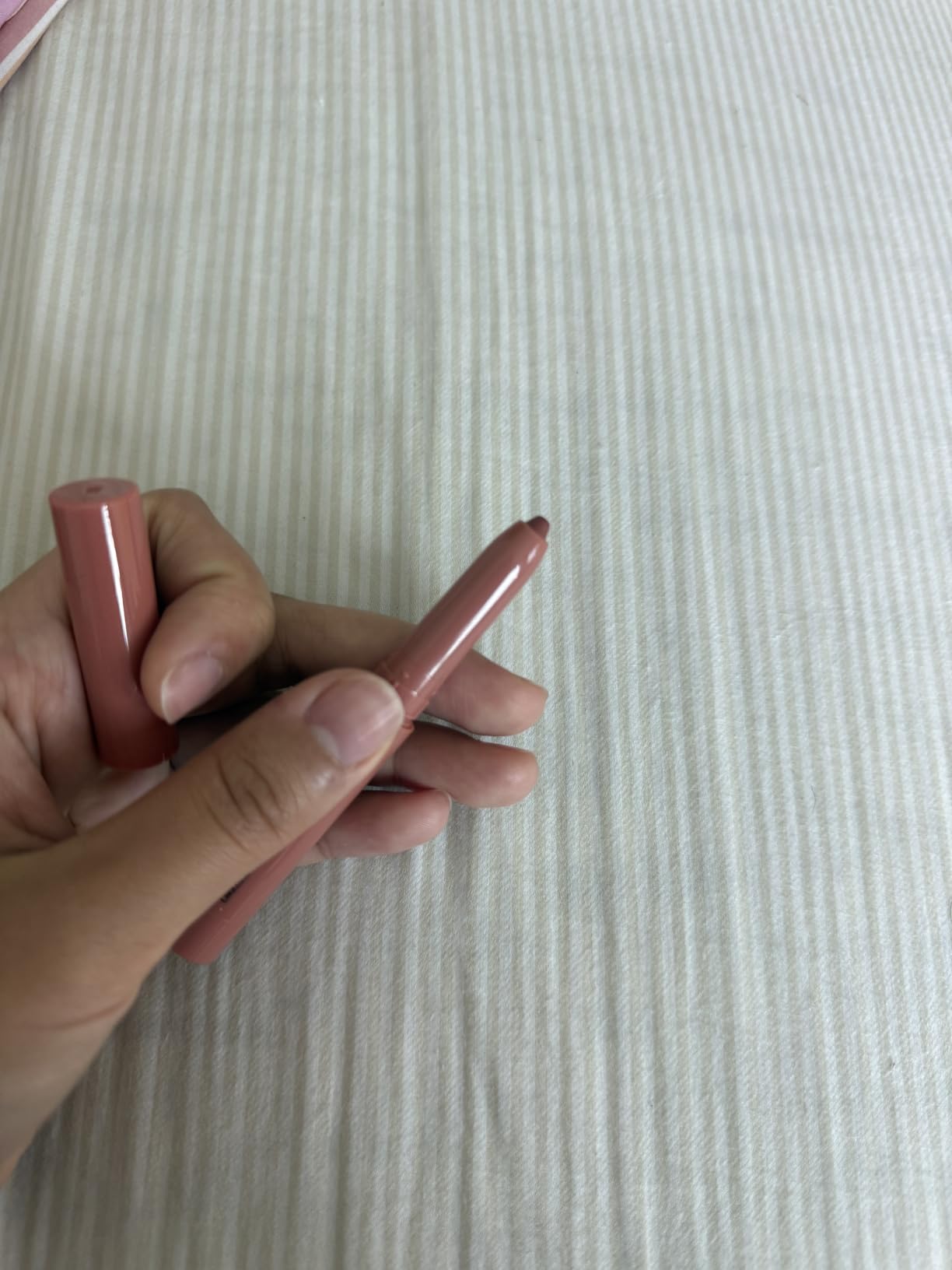 Laka Lip Liner, Pink Lip Liner, Rich Cream Glide Texture, Semi-Matte Finish for Shaping Lips, Smooth Application, K-Beauty, Korean Makeup, 0.02oz, #02 Suede Pink