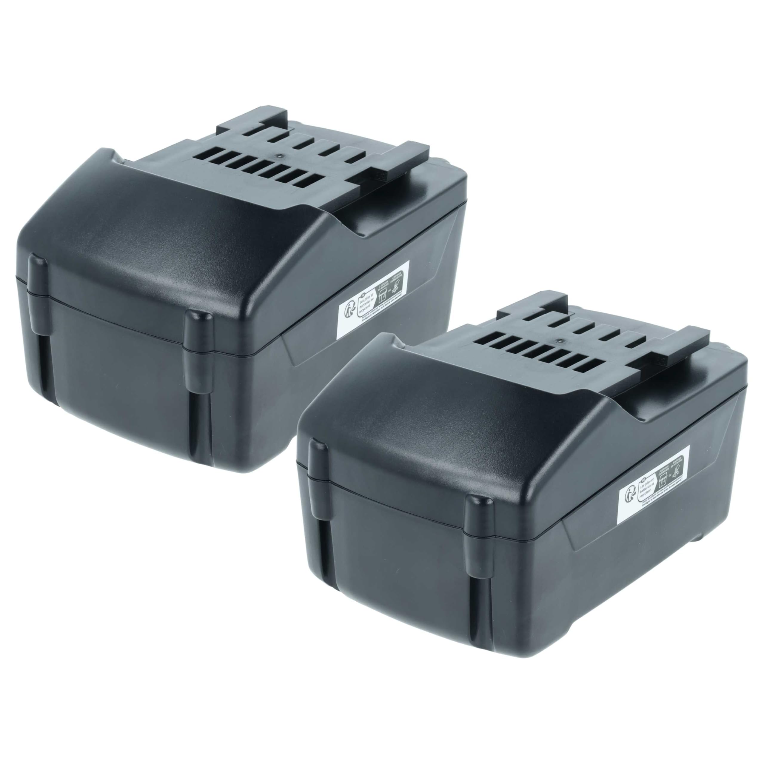 vhbw 2 x akumulator kompatybilny z Eibenstock EPG 300, EPG 300 A, EPG 400, narzędzie do mocowania nitów zrywalnych (4000 mAh, litowo-jonowy, 18 V)