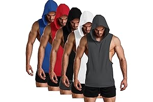 GYM REVOLUTION Sleeveless Muscle Hoodie