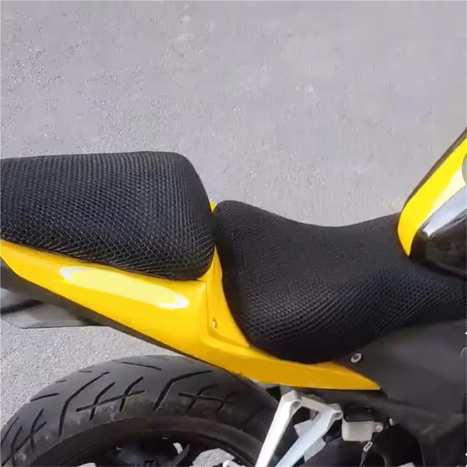 Moto Copri Sedili Per YZF R15 R3 Per YZFR15 Per YZFR3 Conducente del motociclo Sedile passeggero Maglia traspirante Cuscino Coprisella