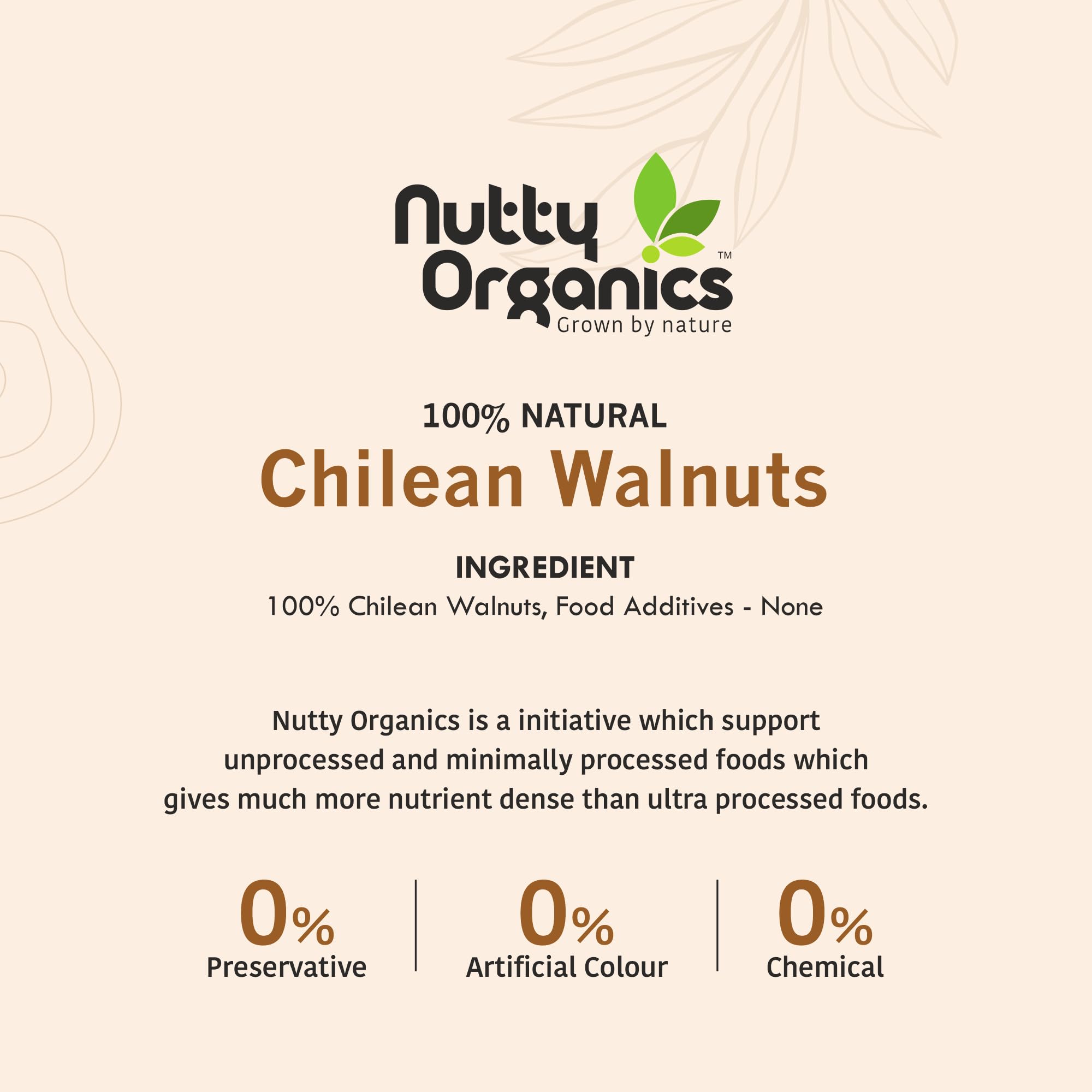 Nutty Organics Dried Walnut 250 Gm | Crunchy | Nutritious Tasty & Healthy Nuts Dry Fruits | Broken Akhrot | Rich in Protein - Image 7 thumbnail