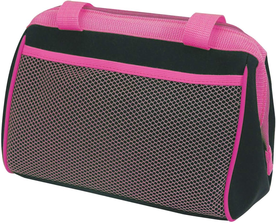 Lady elegance JB5921 Lunch Purse Organizer, Black/Pink
