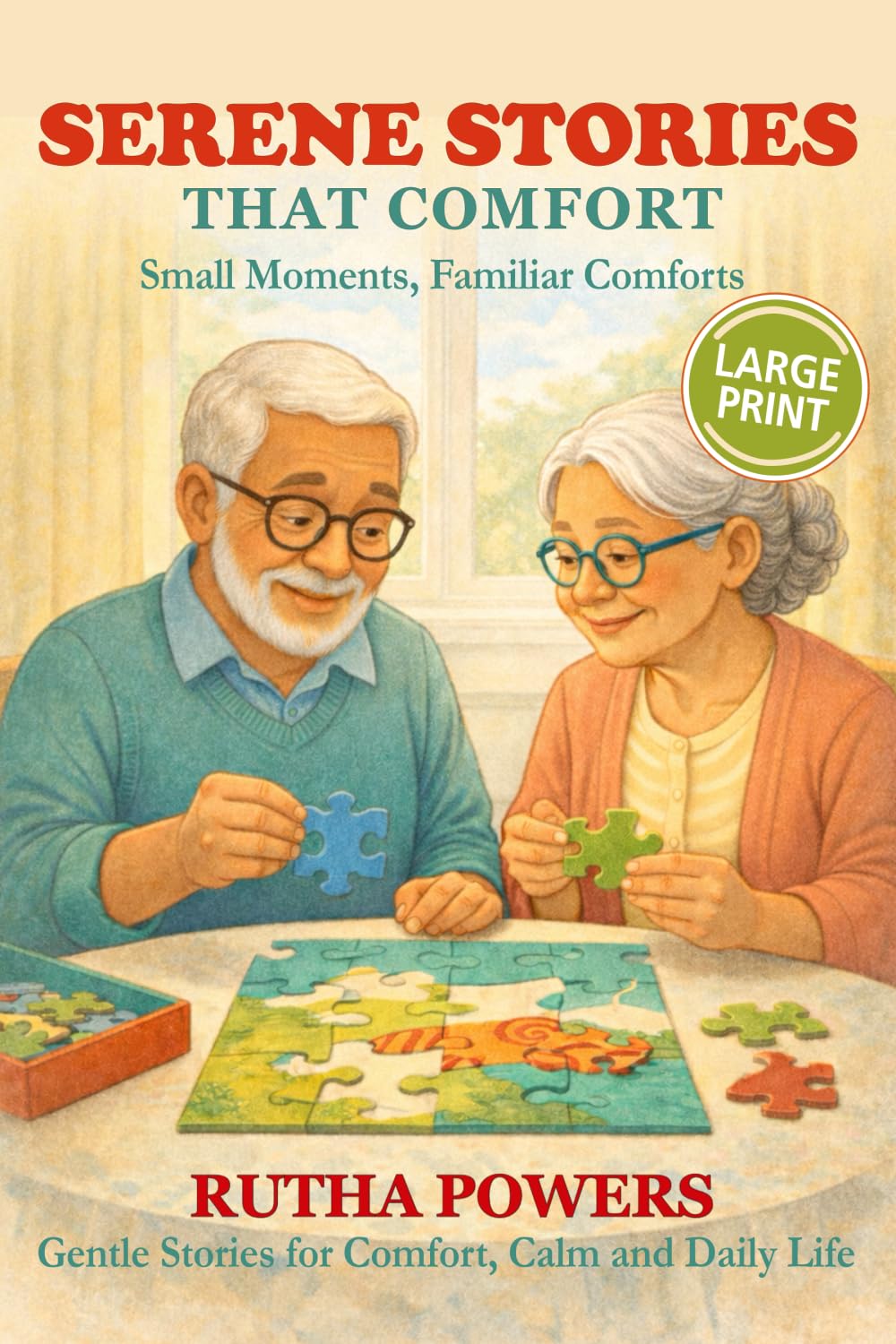 Serene Stories That Comfort, Small Moments, Familiar Comforts: Short Stories in Large Print for Seniors & Caregivers (Cosy Senior Short Stories)