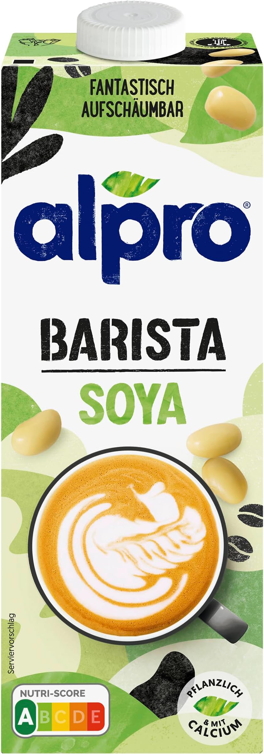 Alpro Soya Milk for Professionals 1 Litre (Pack of 12) - Dairy Free alternative perfect for hot drinks