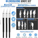 68Pcs 3D Printer Tools Kit with Storage Case, 3D Printer Accessories - Deburring Tool, 3D Printer Removing Scrapers, Metal Files, Brushes, Hand Drill, Tweezers, for Bambu Lab, Ender 3, Kobra, etc.