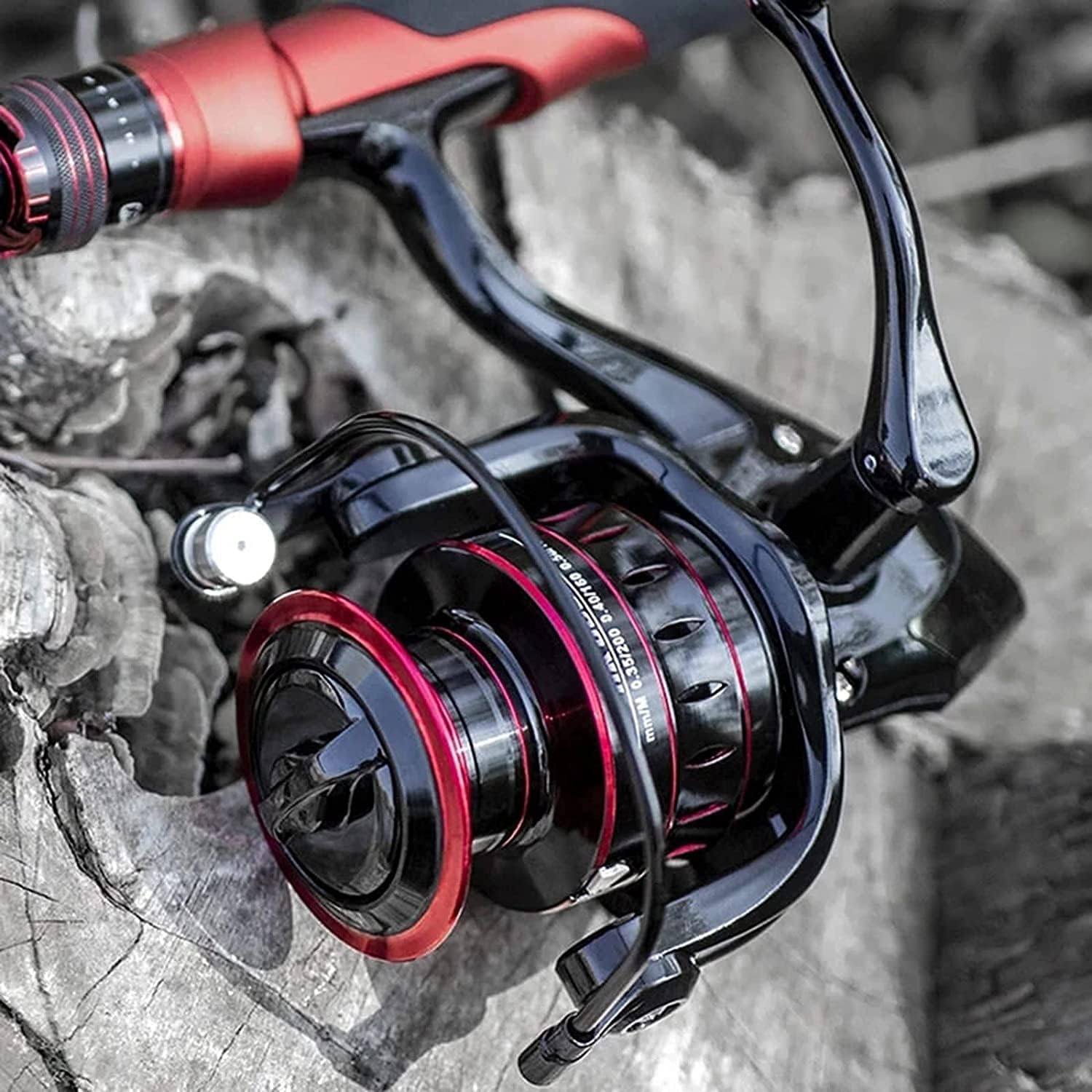 Fishing Spool Rotating Fishing Reel Bearing Aluminum Spool Used for Fishing Suitable for Beginners and Fishing Enthusiasts 2000