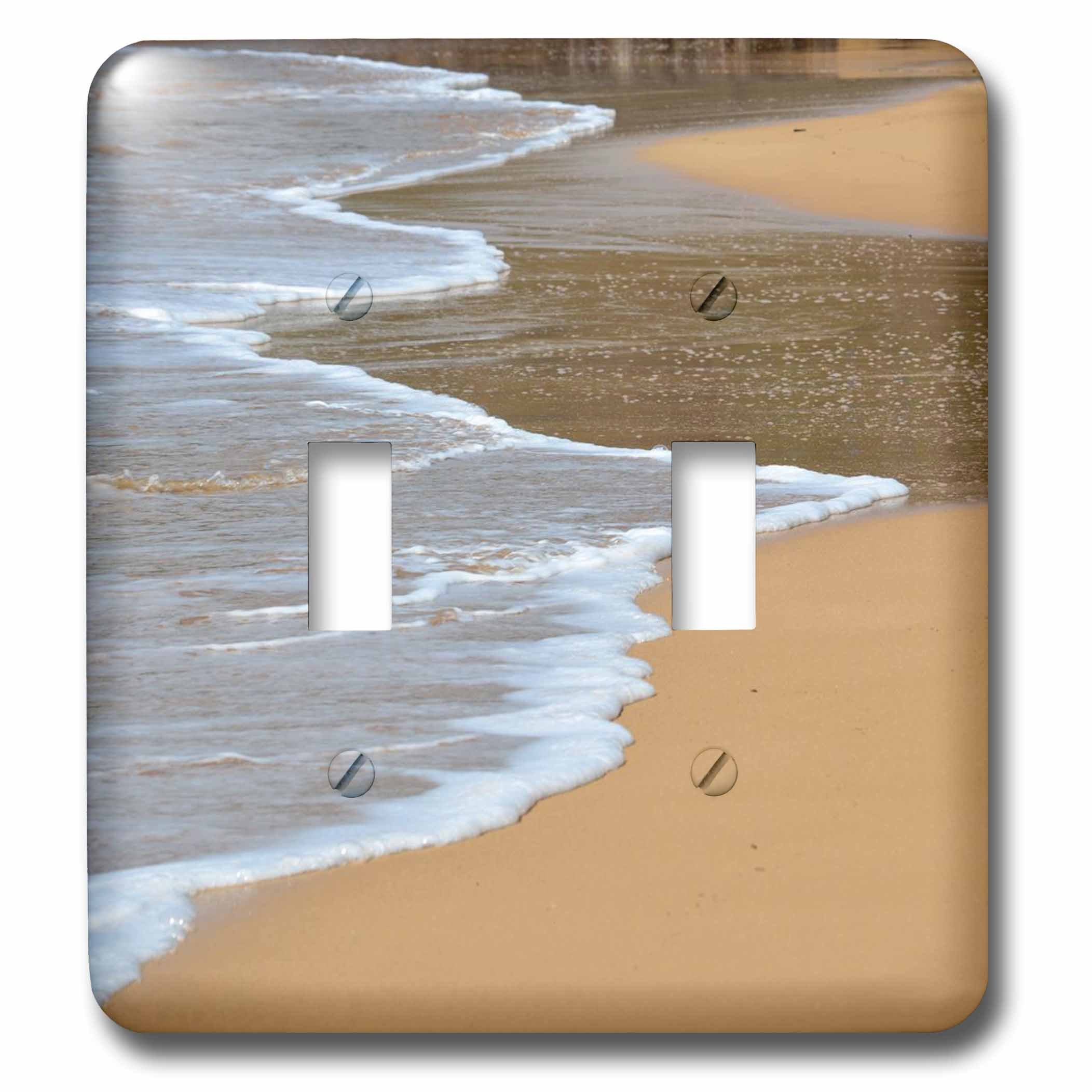 Cubierta de interruptor de luz de playa Kauai Hawaii para renovar marcos antiguos gastados
