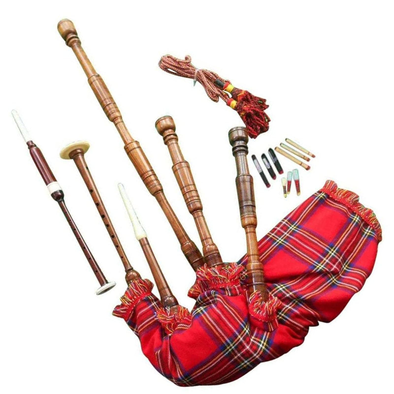 TC Scottish Great Highland Dudelsack Palisander Full Set/Dudelsack/Gaita/Dudelsack