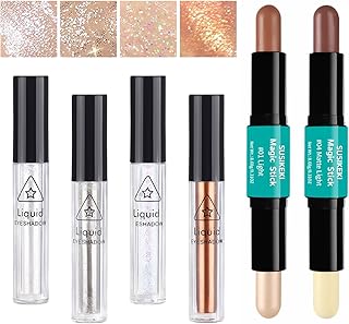 SUSIKEKI Juego de 4 delineadores de ojos con ...