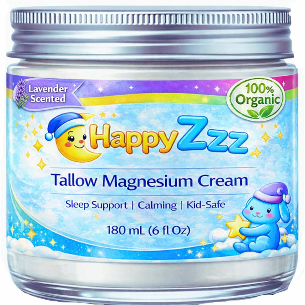 Organic Magnesium Lotion for Kids - Calming Sleep Support