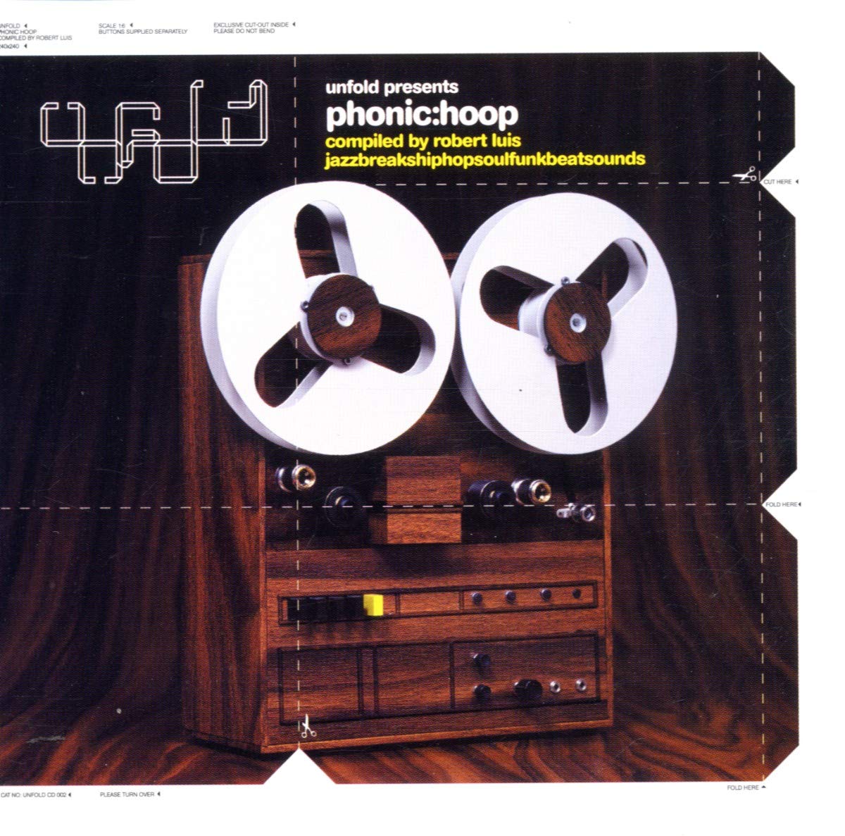 (IA81) Unfold, Phonic:hoop compiled by Robert Luis - 2002 CD