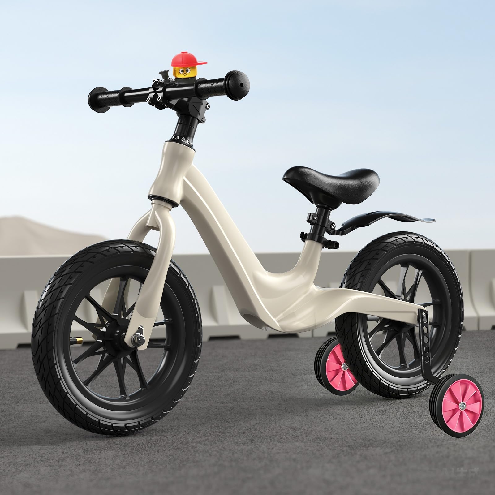 Ruote di Supporto Regolabili per Biciclette 12-20 Pollici
