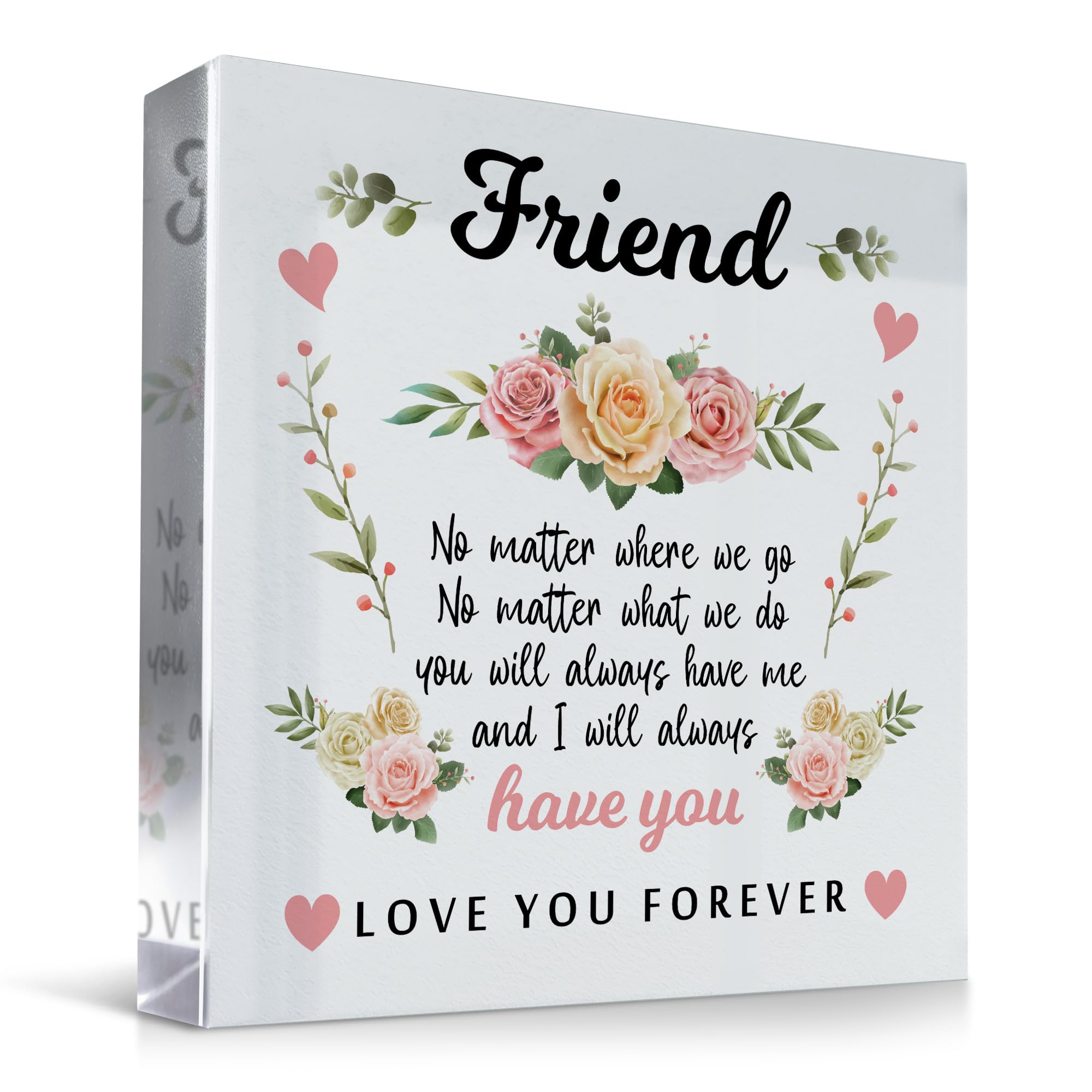 Red Ocean For Best Friend For Her Him Friendship Idea Birthday Christmas Thank You Best Friend Long Distance Keepsake