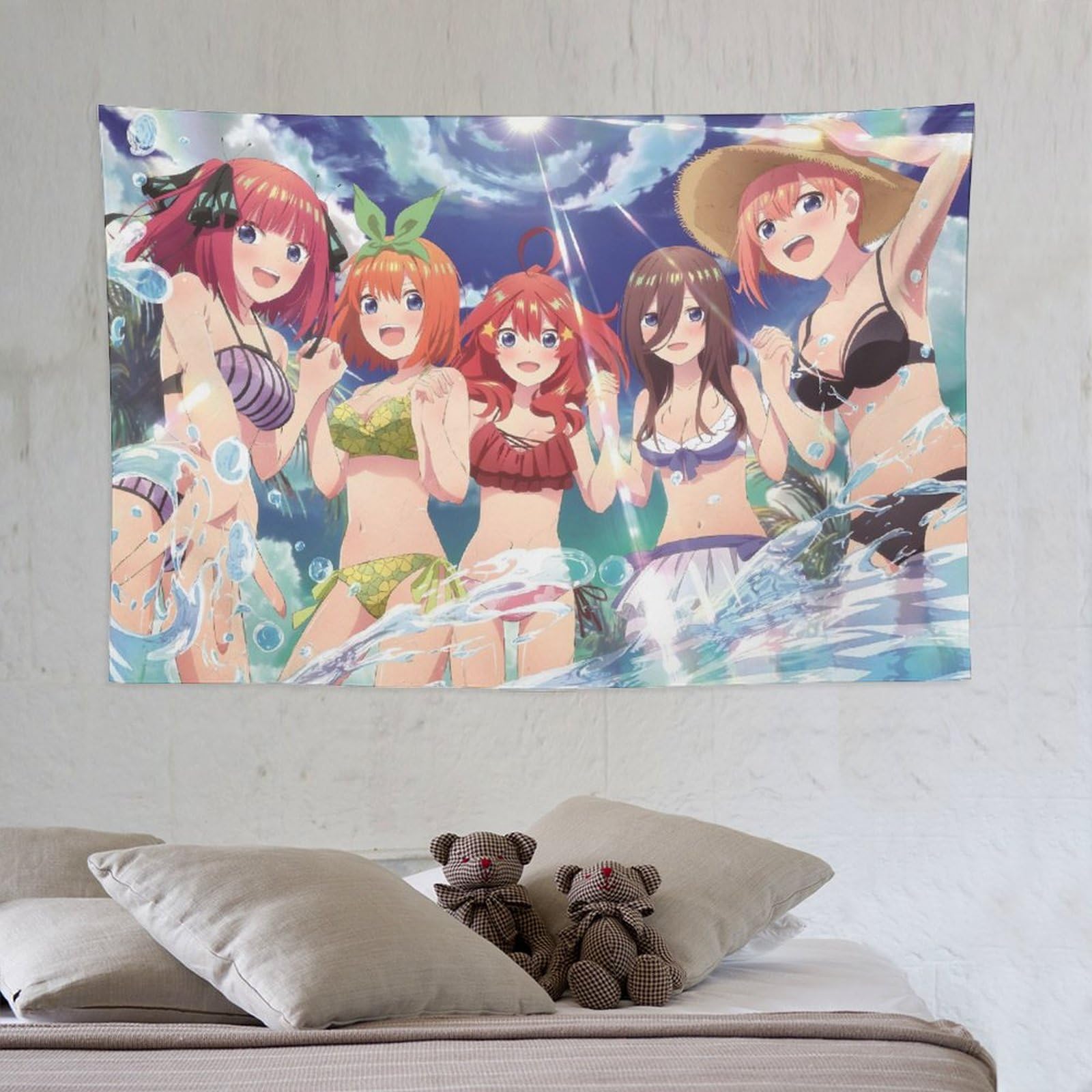 ♦♦写真等確認用♦♦五等分の花嫁 壁掛け 布ポスター Amazon.co.jp: 五等分の花嫁 中野 三玖 タペストリー アニメ