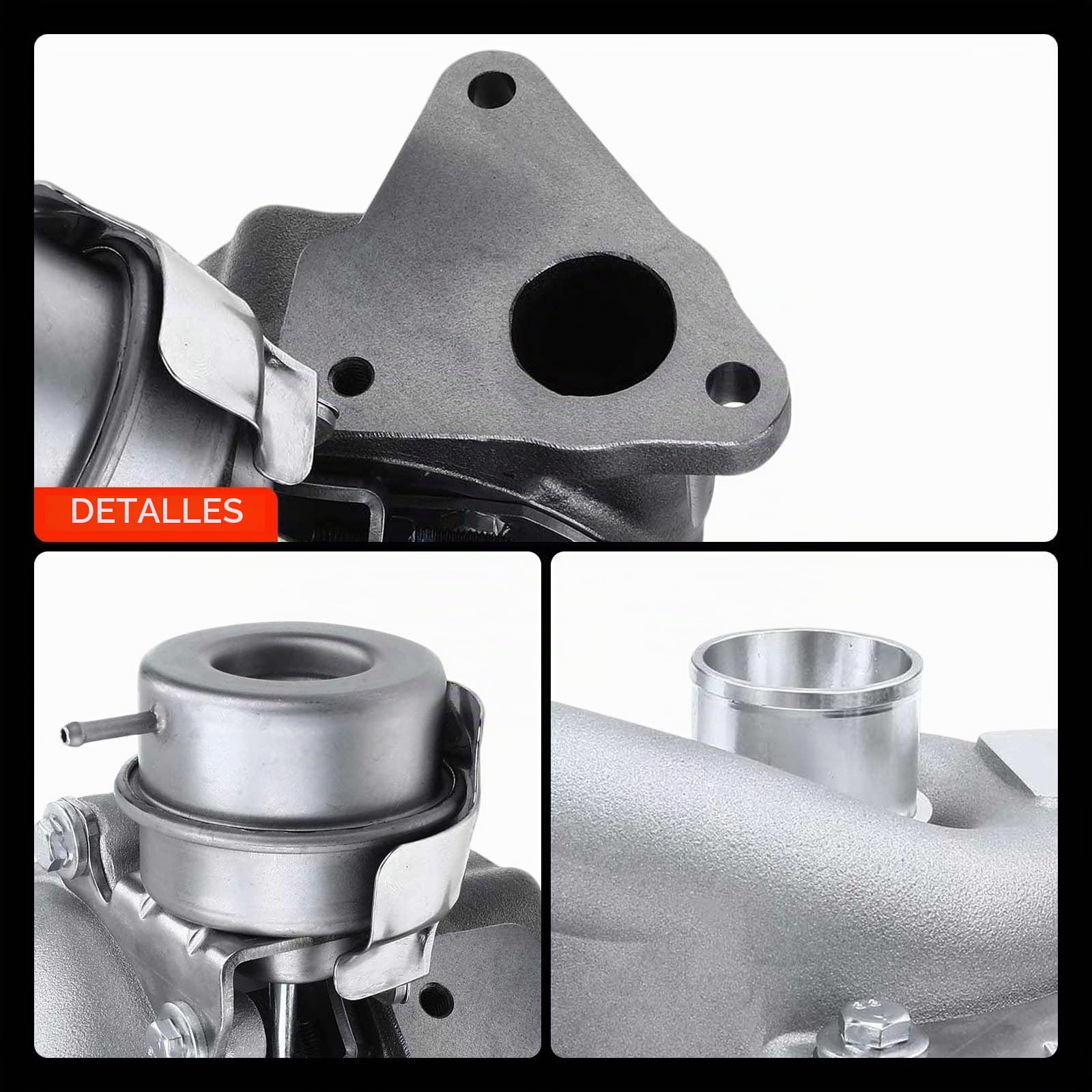 Frankberg Turbocompresor refrigerado por aceite BV39 8200405203 | Compatible con: Autobús NV200/Evalia, Scénic III JZ0/1, Tiida Hatchback C11, Saloon Tiida SC11, Cubo Z12