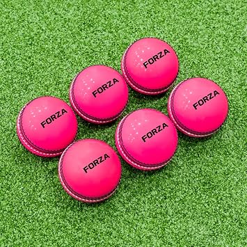 FORZA Cricket 'Incrediballs' | Soft Foam Core Training Cricket Ball with Stitched Seam | Senior/Junior Cricket Balls | Safer Cricket Training Ball for Indoor & Outdoor Use