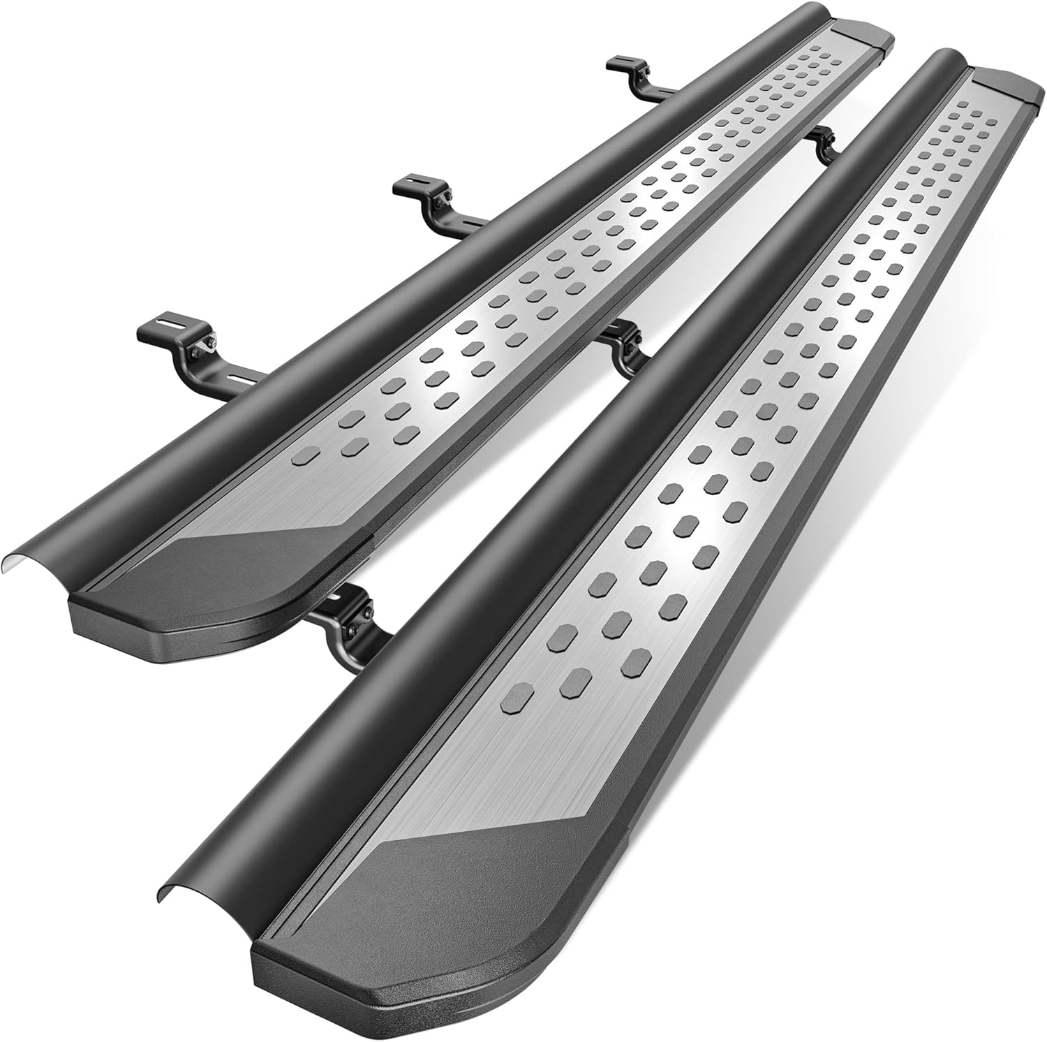 Running Boards Compatible with 2020-2025 Ford Explorer Base, Heavy-Duty Aluminum Alloy Side Steps, Nerf Bars Base ST, XLT, Limited, Platinum, Timberline