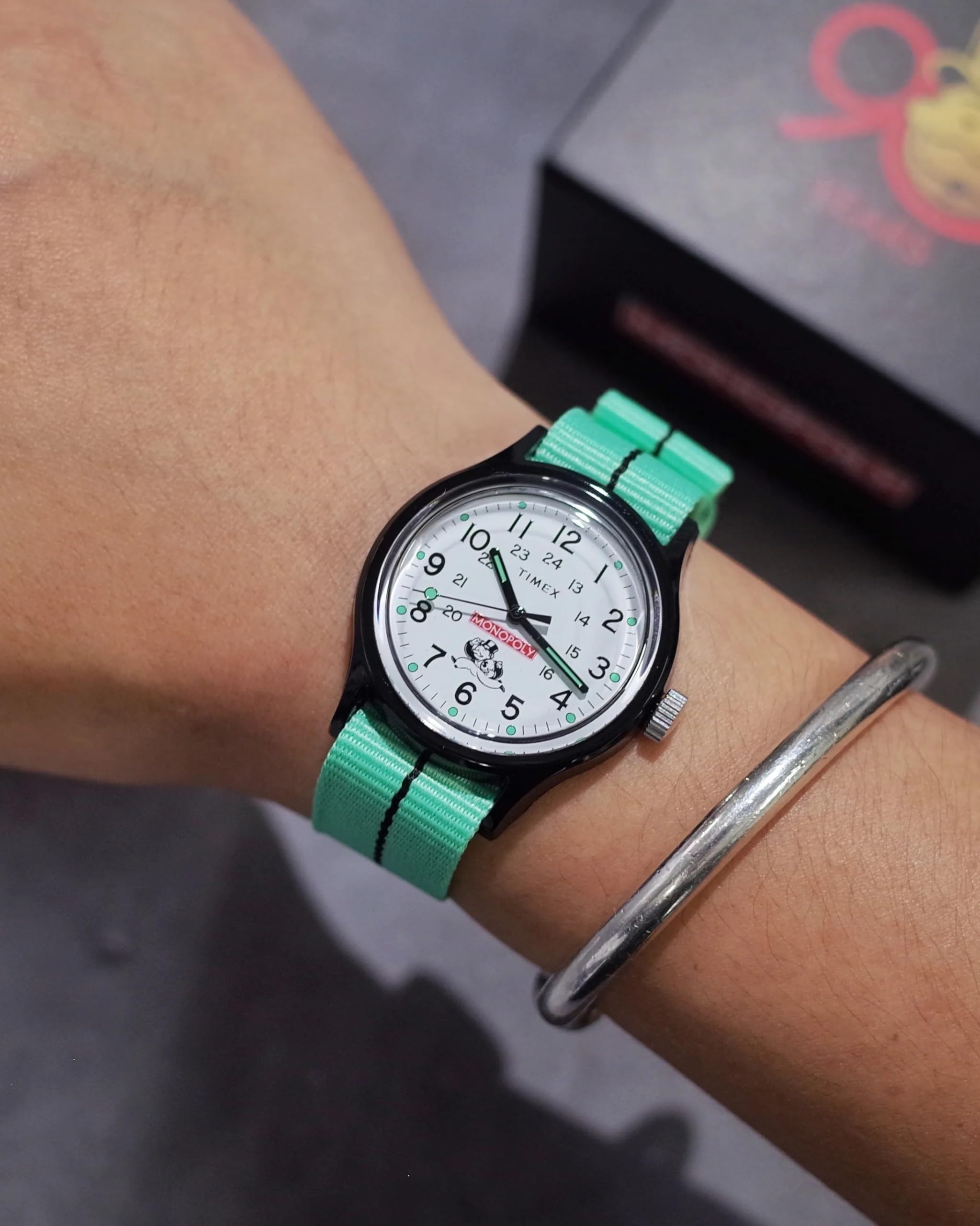 Timex Herren Analog Quarz Armbanduhr X Monopoly