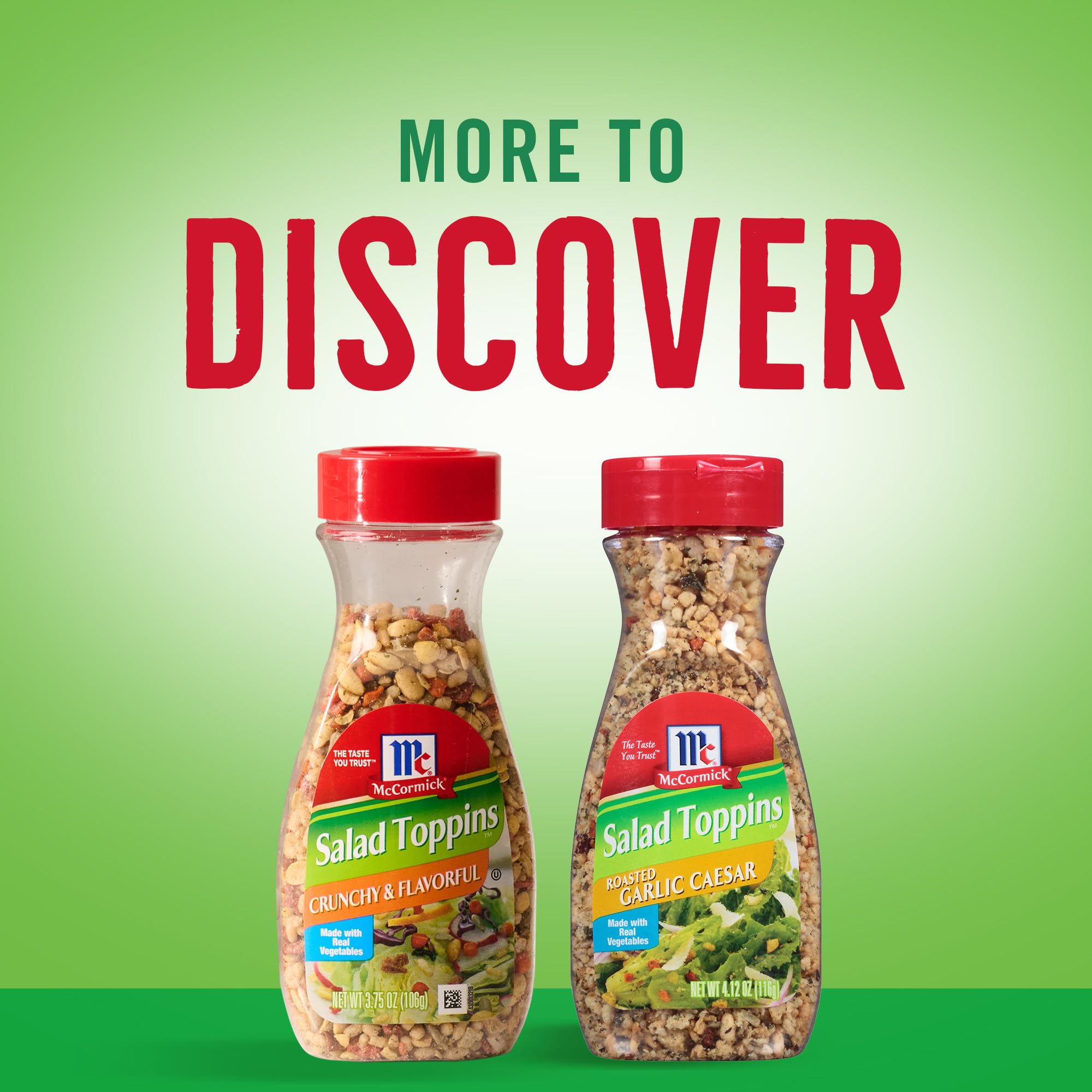 McCormick Salad Toppins, Crunchy and Flavorful, 3.75 Ounce Unit by