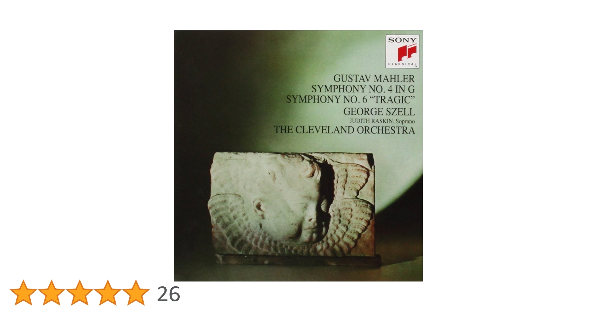 Amazon.co.jp: マーラー:交響曲第4番&第6番「悲劇的」: ミュージック