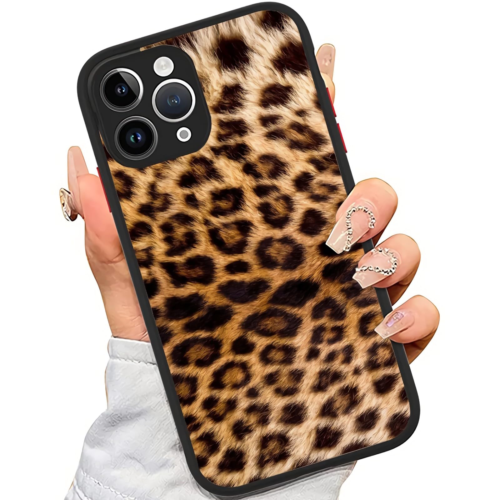 A*i様 iPhone13♧美品♧ Amazon.co.jp: XUNQIAN iPhone 13 Pro Max用ケース、審美的なヒョウ柄