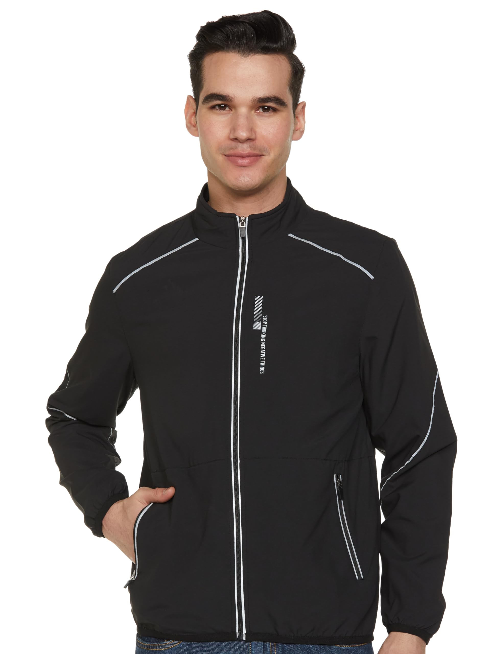 qube by fort collins Men's.Regular Fit Windcheater Jacket - All-Weather & Winter Protection, Lightweight & Windproof-picture-24