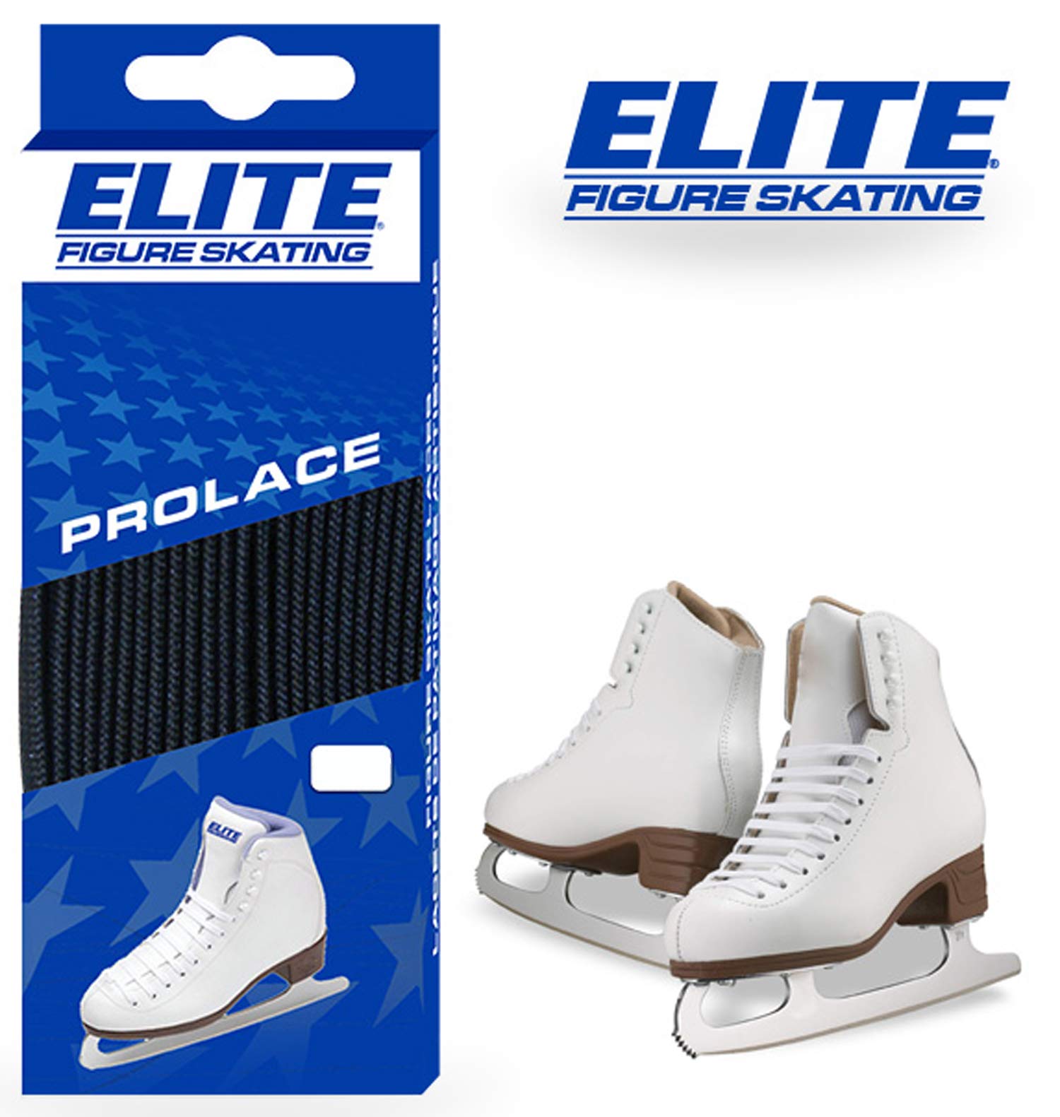Elite Hockey, Figure Skate Laces (Black, 98