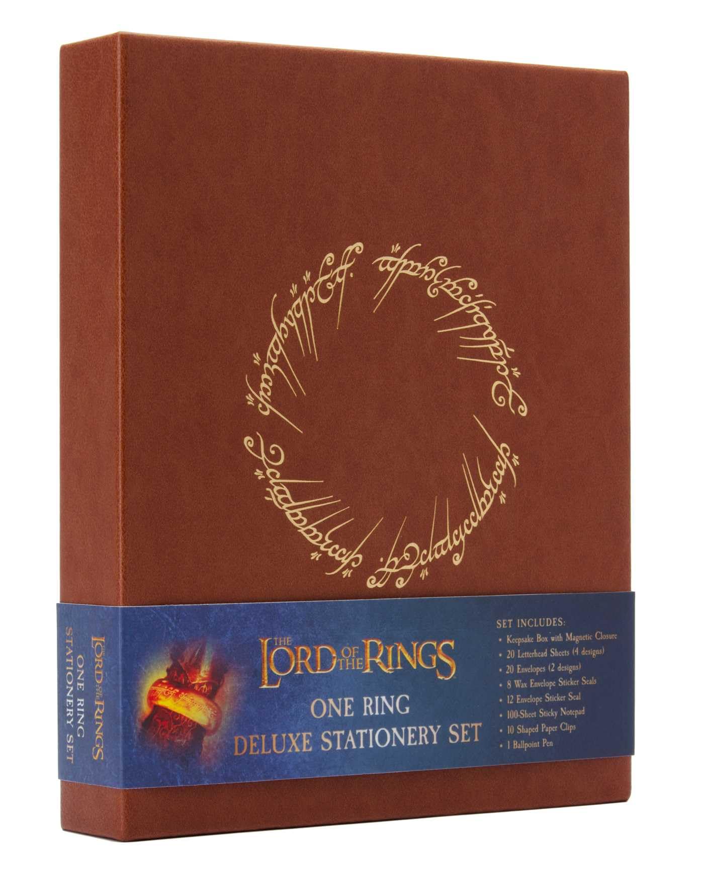 The Lord of the Rings One Ring idée cadeau coffret écrire