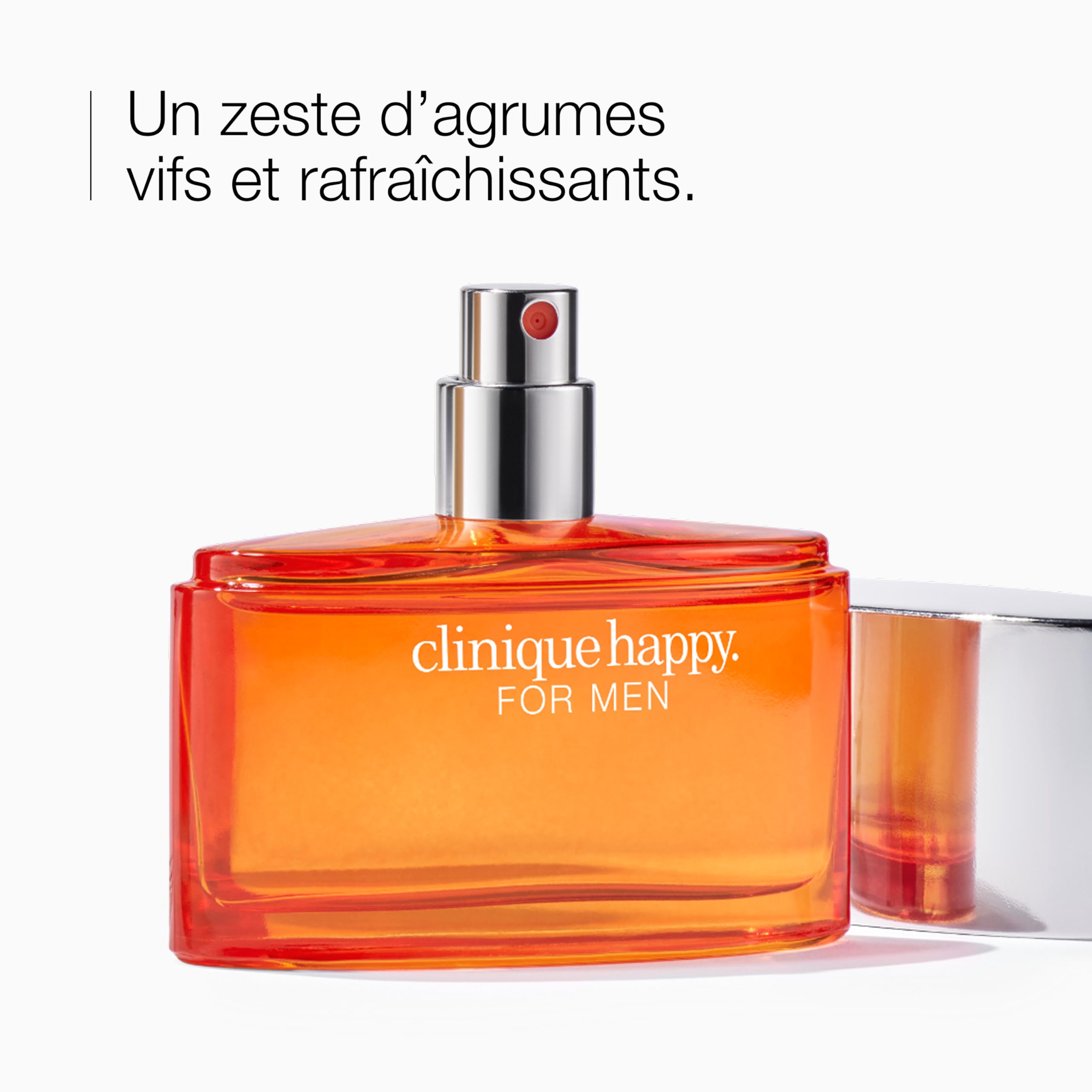 Clinique Happy For Men Eau De Toilette | Notes de Combava et de Mandarine, 100 ml