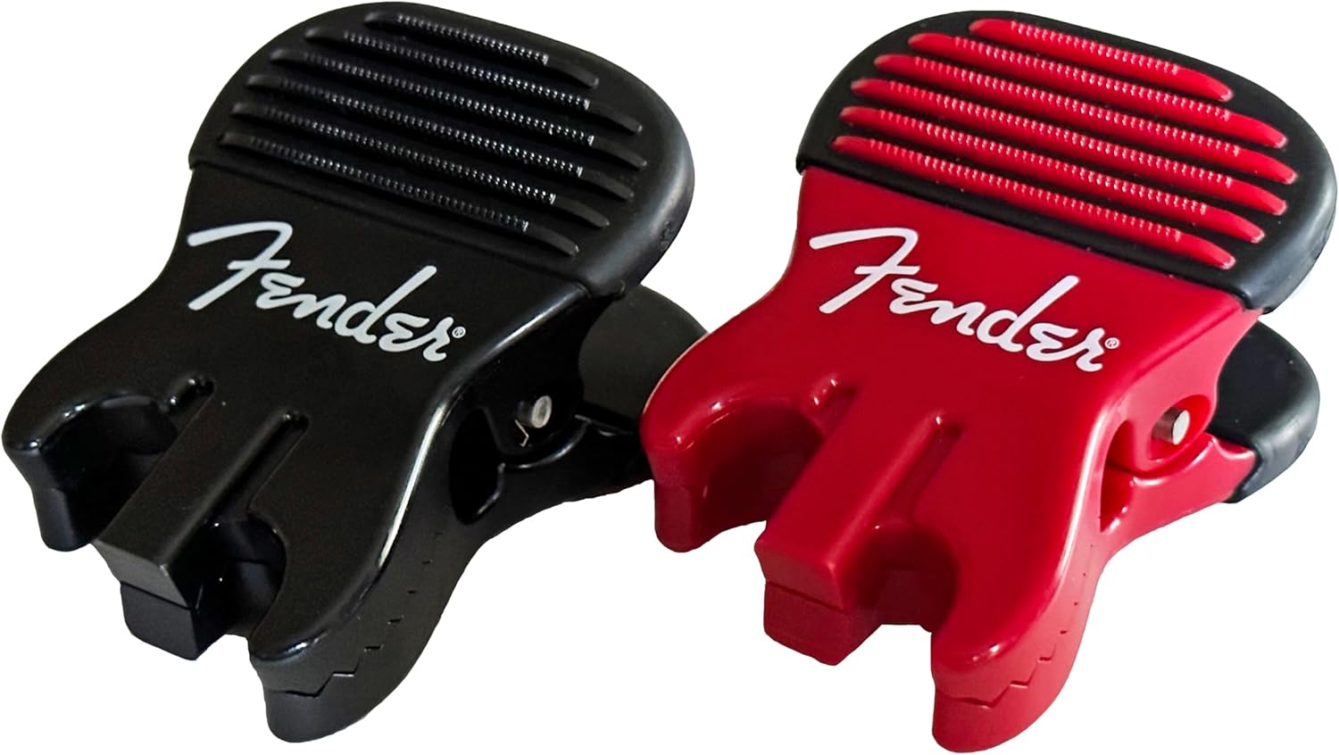 FENDER Patented Callus Builder & Finger Strengthener – Resistance Finger Exerciser for Guitar, Bass & Violin – Guitar Finger Trainer & Grip Strength Tool – Ideal Guitar & Bass Accessories (Tensions: RED=8-Lbs; BLACK=15-Lbs)