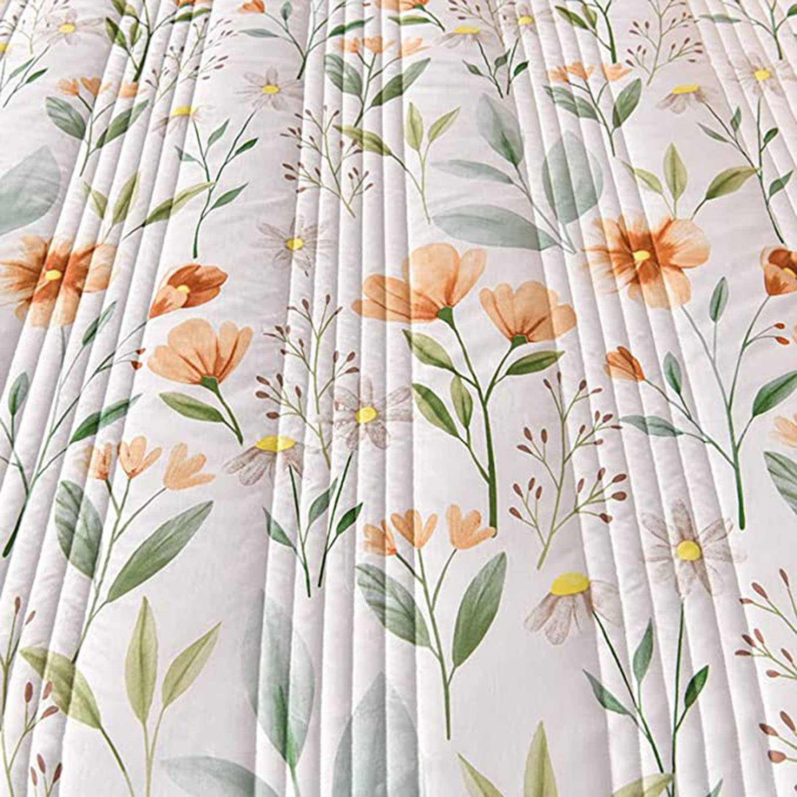 Touliver Zomer dekbed enkele dubbele quilt, 100% gewassen katoenen geruite deken met zachte microfiber binnenvulling, lichtgewicht dons-alternatief dekbed voor alle seizoenen, B, 150 x 200 cm