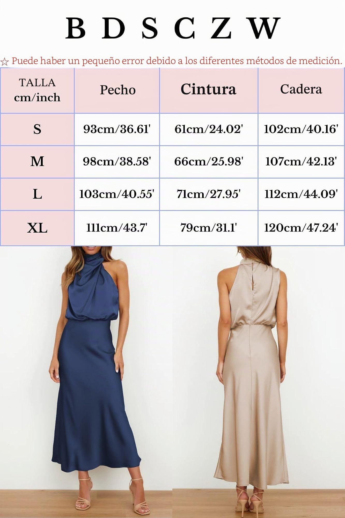 Vestido elegante de satén para mujer, sin mangas, cintura alta, para boda, formal, invitada de boda, cóctel, fiesta, vestido midi
