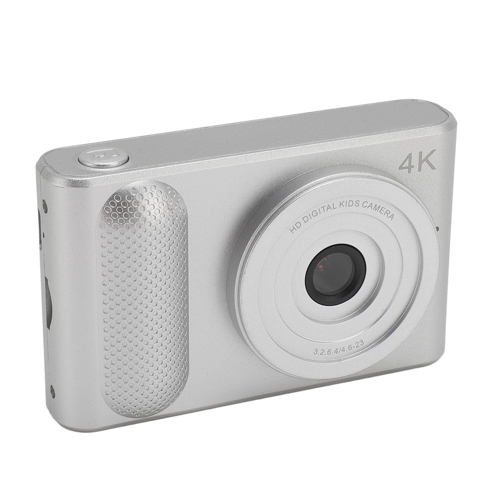 Fotocamera SLR, Fotocamera Digitale Portatile Zoom Digitale 16x Stabilizzazione Elettronica 'Immagine 48MP HD Sottile e Leggera per Vlog (SILVER)