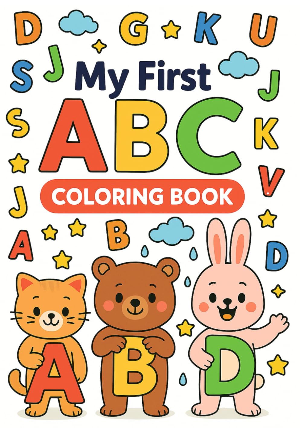 My First ABC Coloring Book