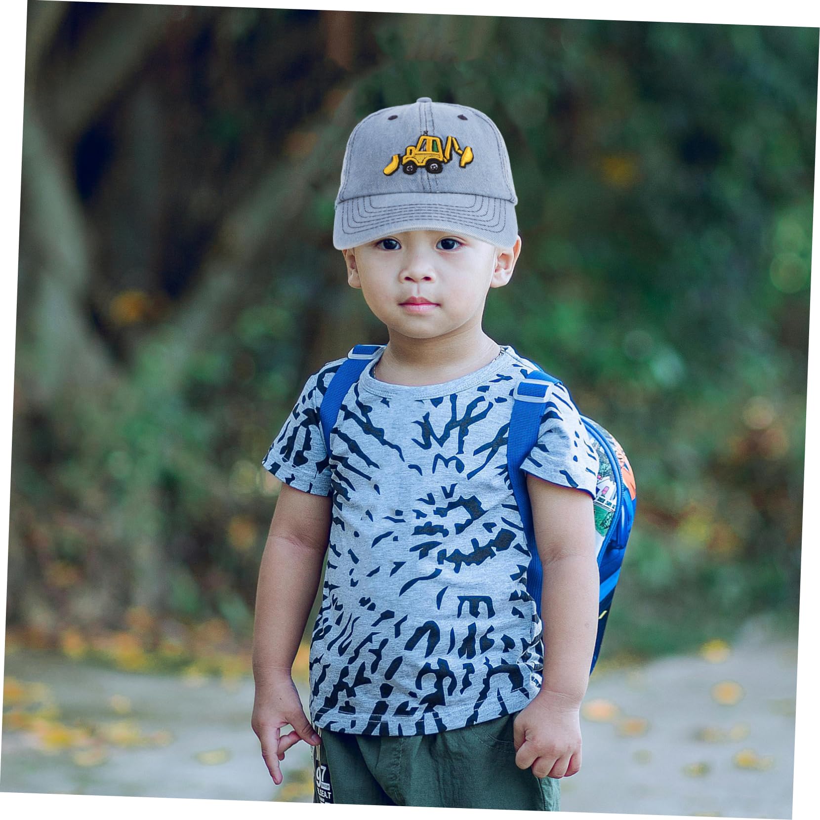 Berretto con Visiera per Bambini Cappello per Il Tempo Libero dei Cartoni Animati Cappello da Baseball Berretto da Sole a Coda di Cavallo Cappello Sportivo per Bambini Cotone