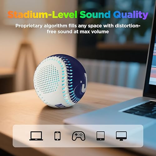 Miniatura 9 de Bluetooth Speaker Baseball Glow in The Dark Speaker for Fans